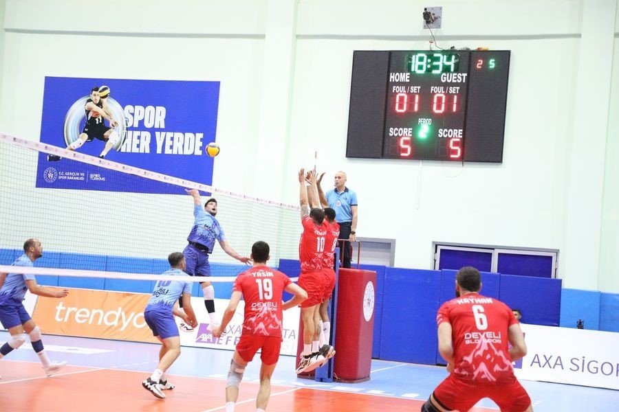 Axa Sigorta Efeler Ligi: Develi Belediyespor: 1 - Spor Toto: 3