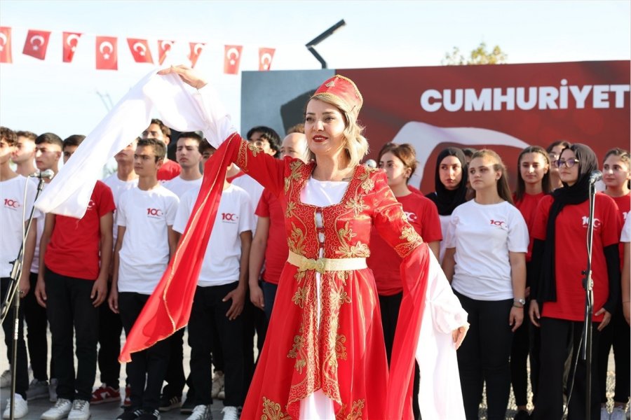 Cumhuriyetin 100. Yılı Akdeniz’de Coşkuyla Kutlandı