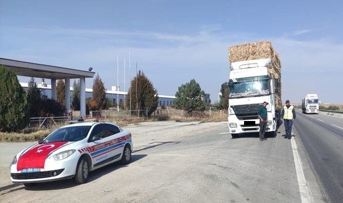 Jandarma Ekiplerinden 14 İlçede Eş Zamanlı Trafik Denetimi