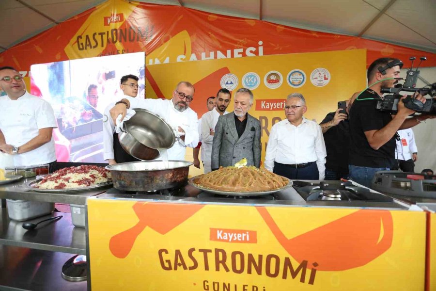 Kayseri Gastronomi Günleri Tam Not Aldı