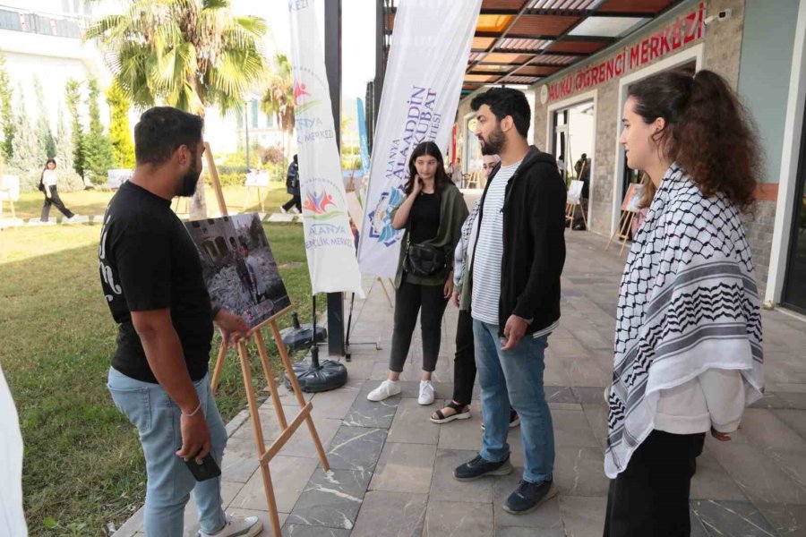 Alkü’de "filistin’de Çocuk Olmak" Sergisi Açıldı