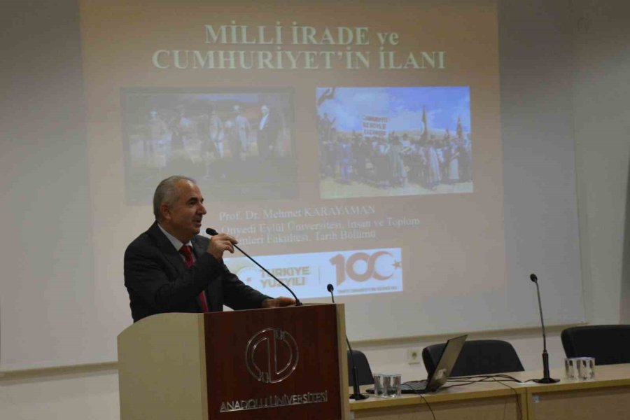 Eğitim Fakültesi’nden ’milli İrade Ve Cumhuriyet’ Konferansı