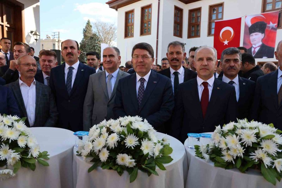 Adalet Bakanı Tunç: “tek Derdimiz Vatandaşlarımızın Adalete Ve Yargıya Güvenini Daha Da Üst Sıralara Taşımak”