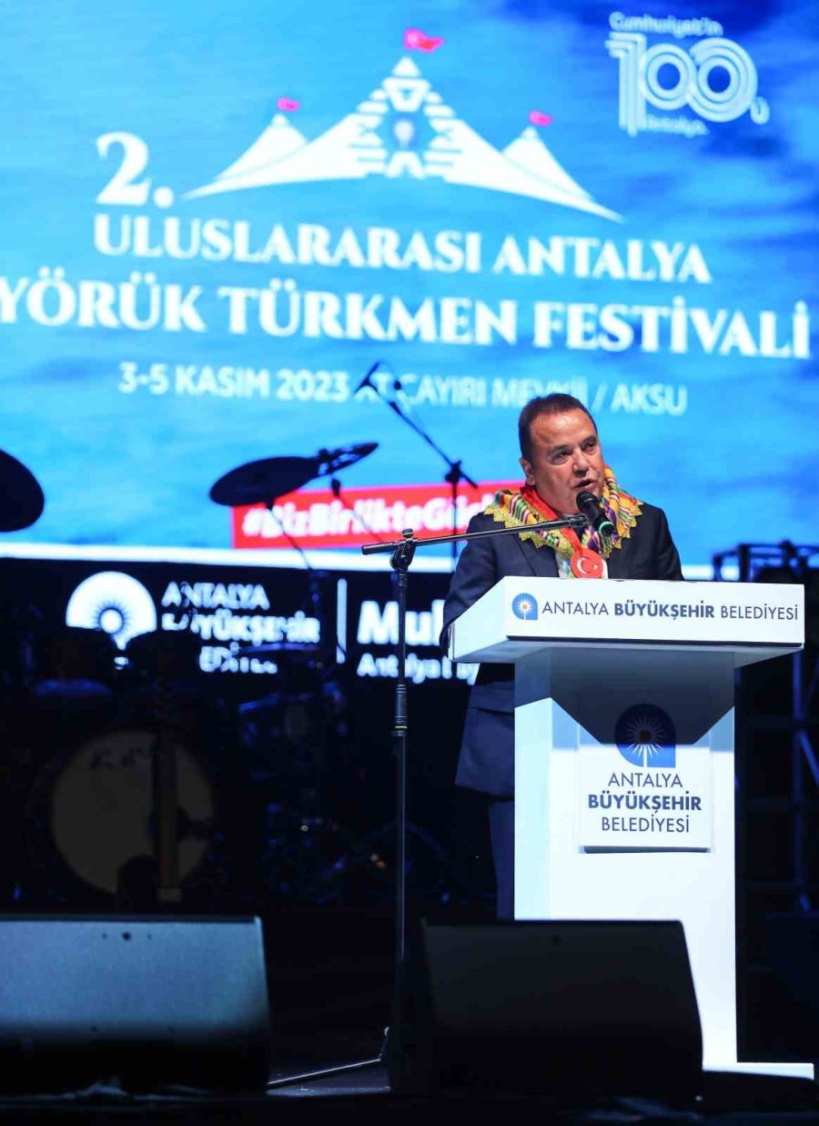 Yörük Türkmen Festivali’ne Coşkulu Açılış