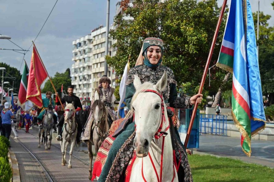 Antalya’da 2. Uluslararası Yörük Türkmen Festivali ‘yörük Göçü’ İle Başladı