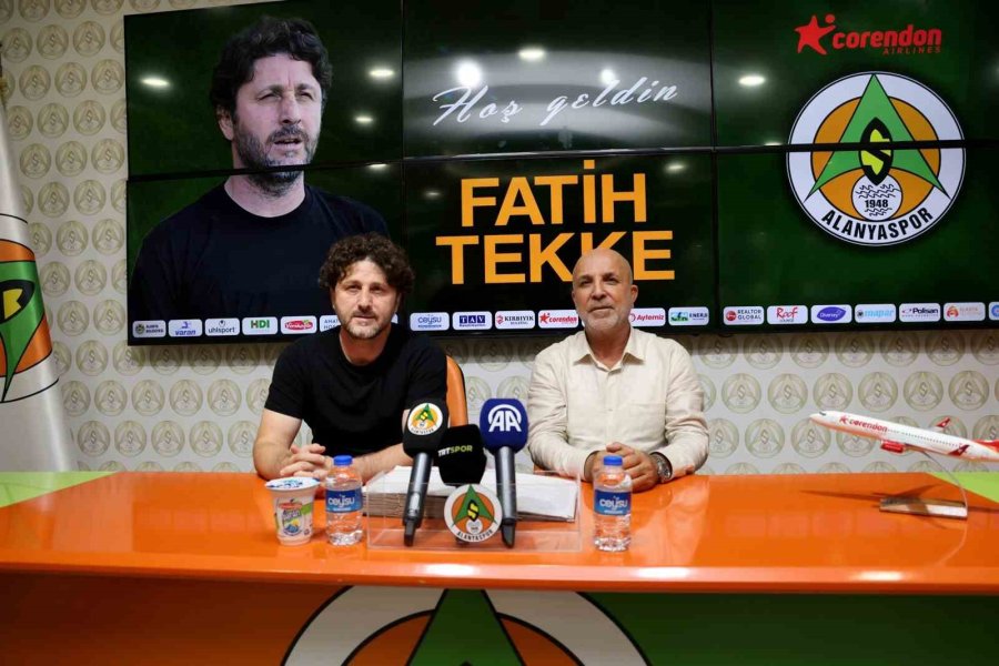 Alanyaspor’da Fatih Tekke Dönemi