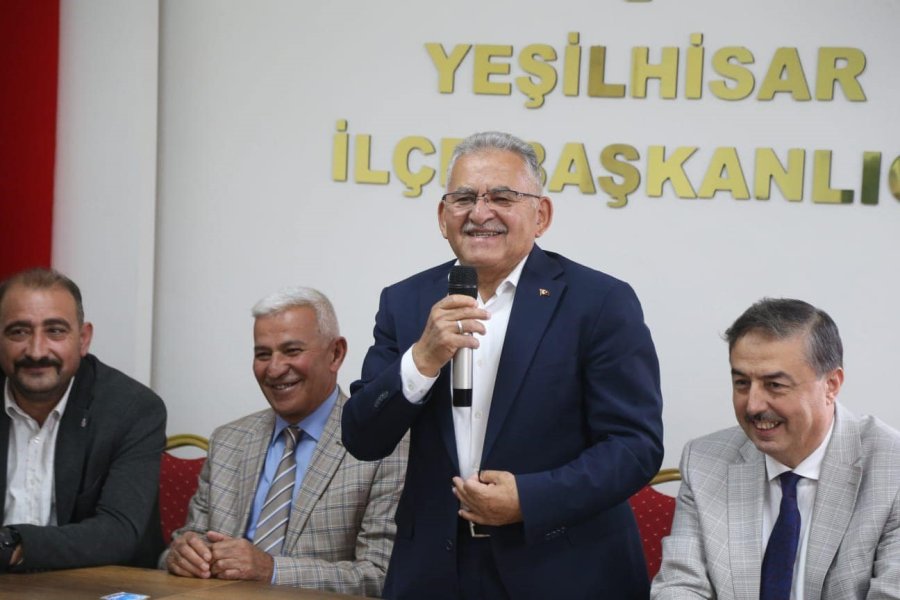 Başkan Büyükkılıç, Yeşilhisar’da İstişare Toplantısına Katıldı