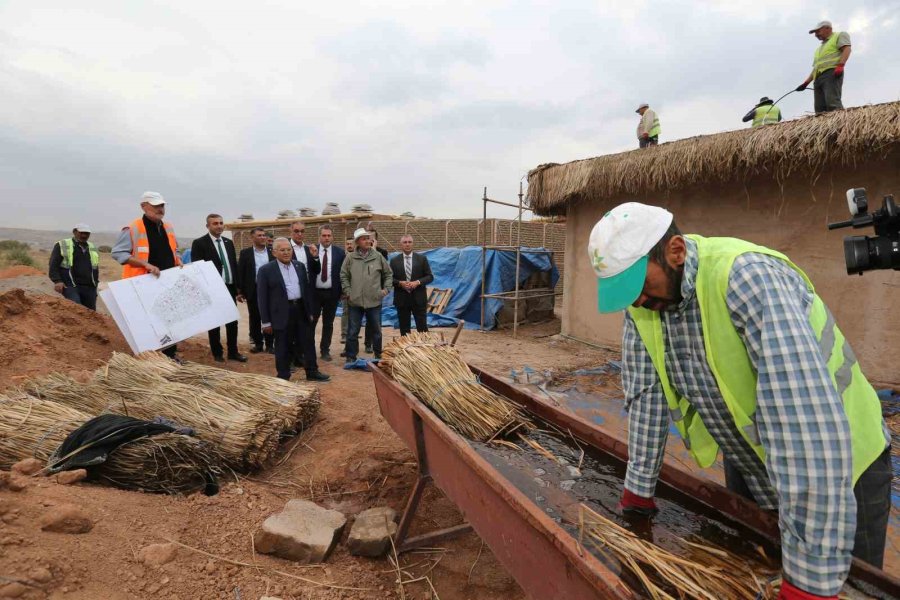 Başkan Büyükkılıç, Tarihten Bir Sahne Olacak 14 Ev Ve Asurlu Tüccarlar Mahallesi Projesini İnceledi