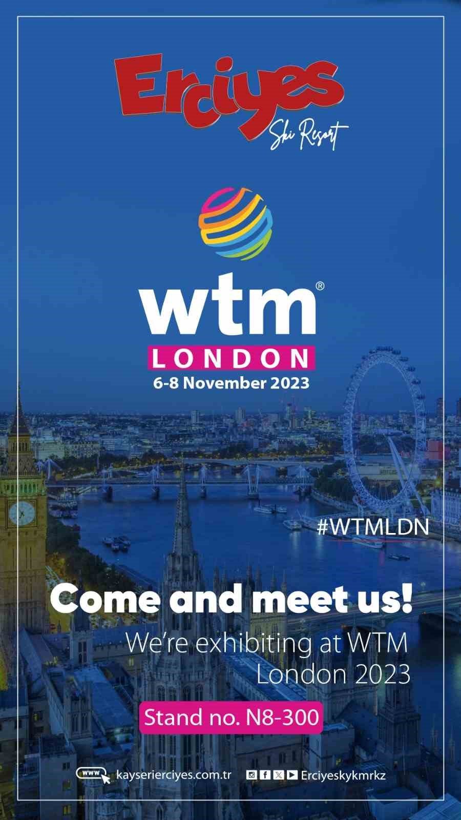 Büyükşehir, İngiltere’de Düzenlenecek Wtm Londra Fuarı’nda Erciyes’i Tanıtacak