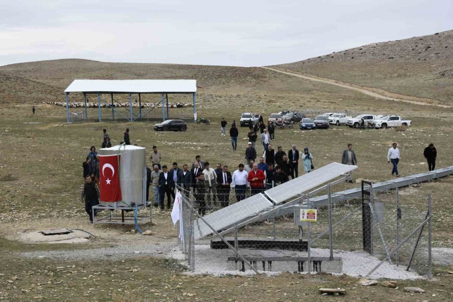 Kop’tan Küçükbaş Hayvanlar İçin Güneş Enerjili Suluk Projesi