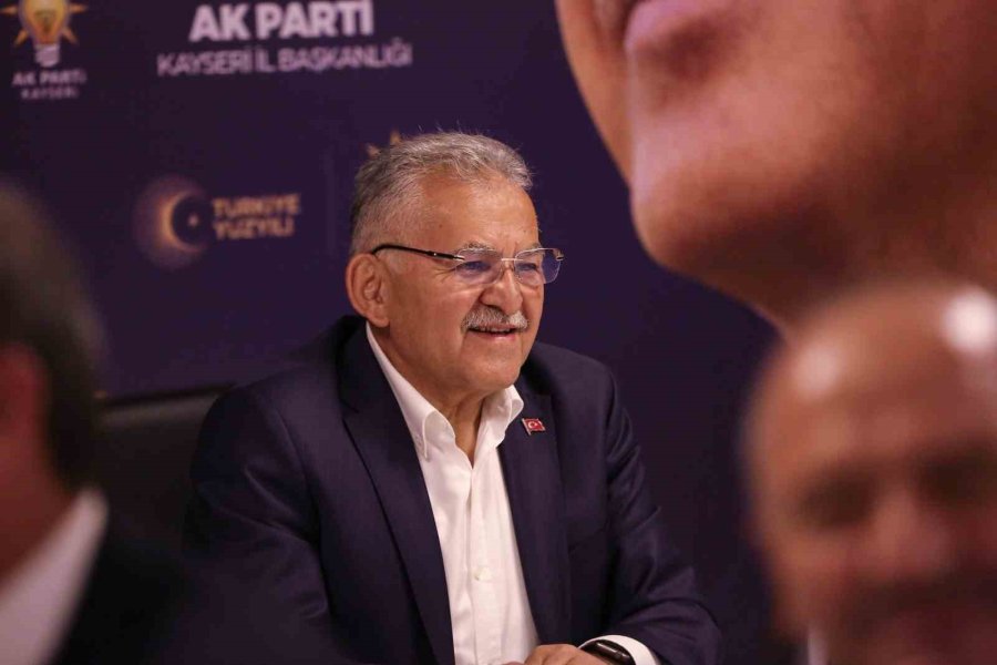 Bakan Özhaseki Ve Başkan Büyükkılıç, Ak Parti Kayseri İl Başkanlığı İstişare Toplantısı’na Katıldı