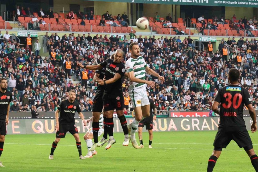 Trendyol Süper Lig: Konyaspor: 1 - Fatih Karagümrük: 1 (maç Sonucu)