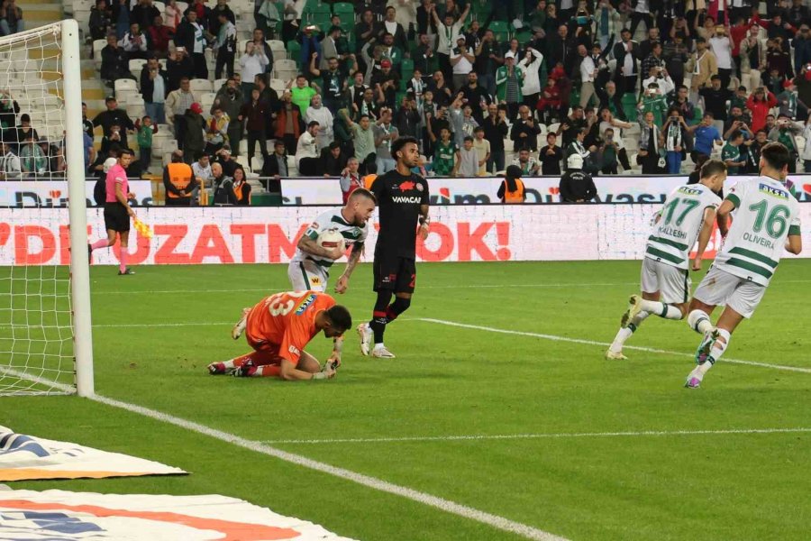 Trendyol Süper Lig: Konyaspor: 1 - Fatih Karagümrük: 1 (maç Sonucu)