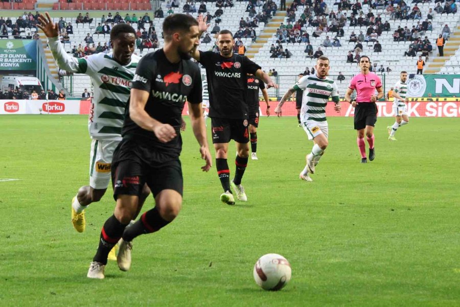 Trendyol Süper Lig: Konyaspor: 1 - Fatih Karagümrük: 1 (maç Sonucu)