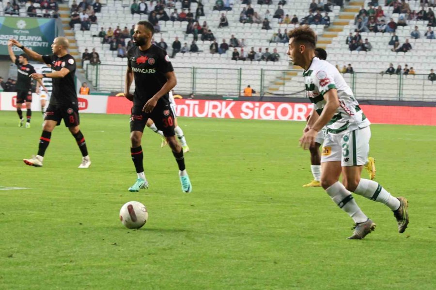 Trendyol Süper Lig: Konyaspor: 1 - Fatih Karagümrük: 1 (maç Sonucu)