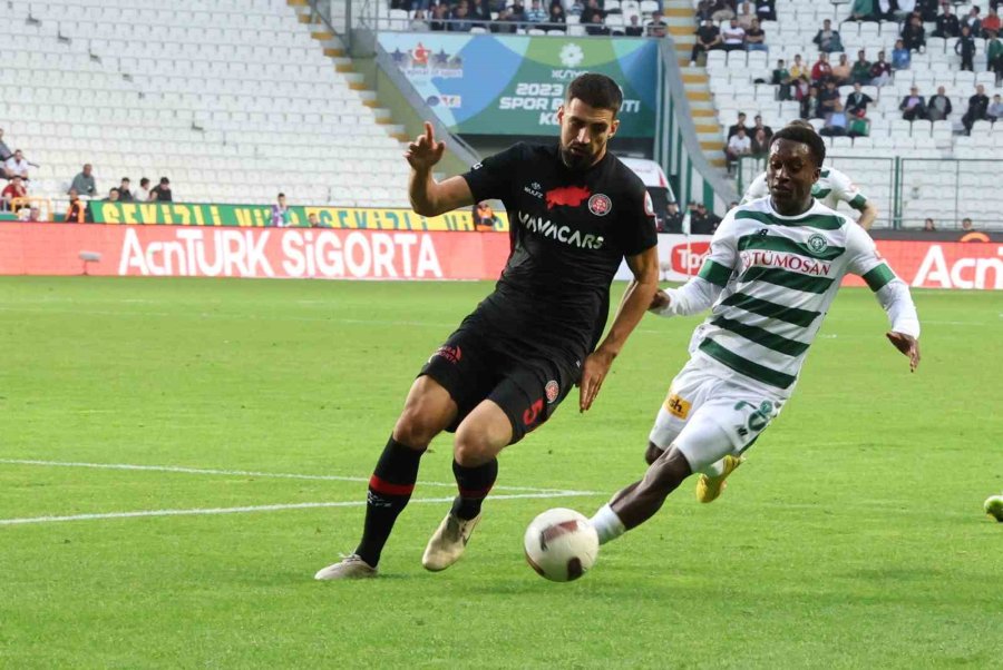 Trendyol Süper Lig: Konyaspor: 1 - Fatih Karagümrük: 1 (maç Sonucu)