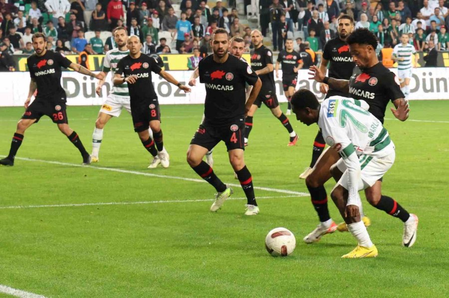 Trendyol Süper Lig: Konyaspor: 1 - Fatih Karagümrük: 1 (maç Sonucu)