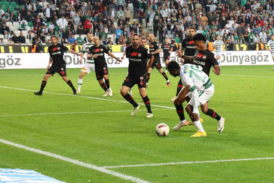 Trendyol Süper Lig: Konyaspor: 1 - Fatih Karagümrük: 1 (maç Sonucu)