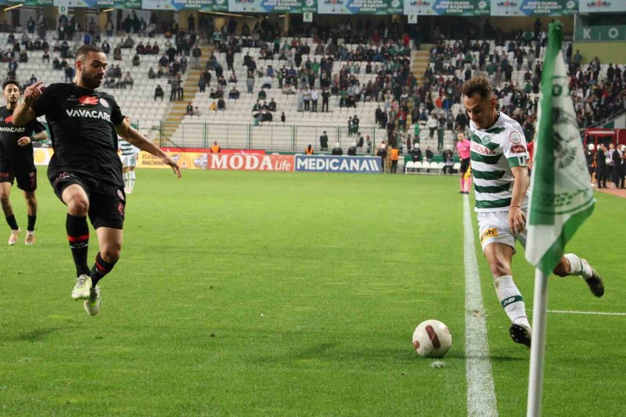 Trendyol Süper Lig: Konyaspor: 1 - Fatih Karagümrük: 1 (maç Sonucu)