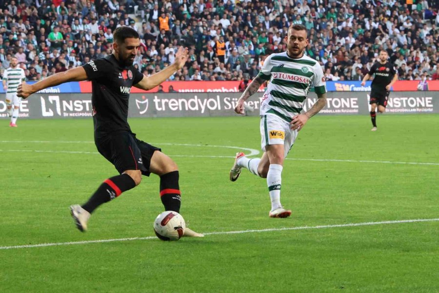 Trendyol Süper Lig: Konyaspor: 1 - Fatih Karagümrük: 1 (maç Sonucu)