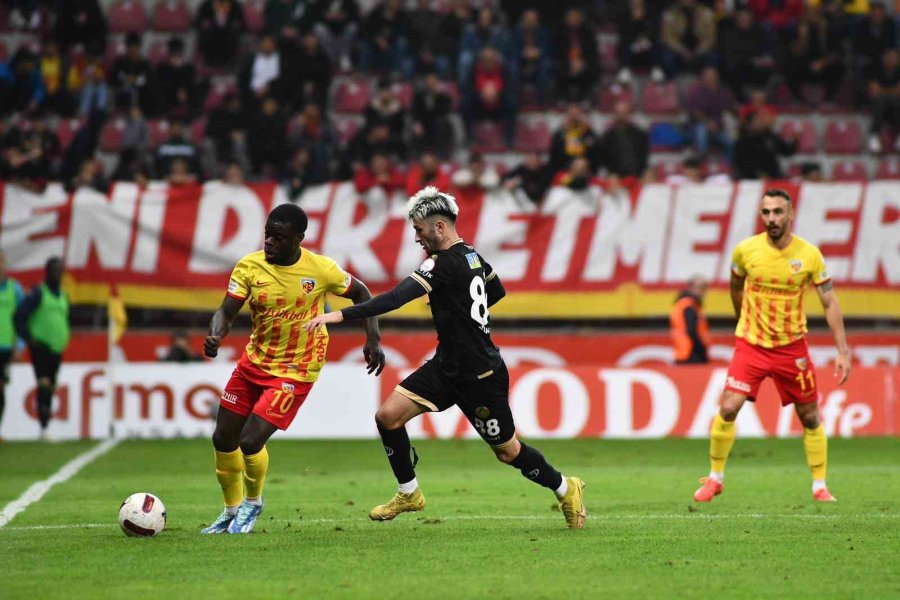 Trendyol Süper Lig: Kayserispor: 1 - Corendon Alanyaspor: 0 (maç Sonucu)