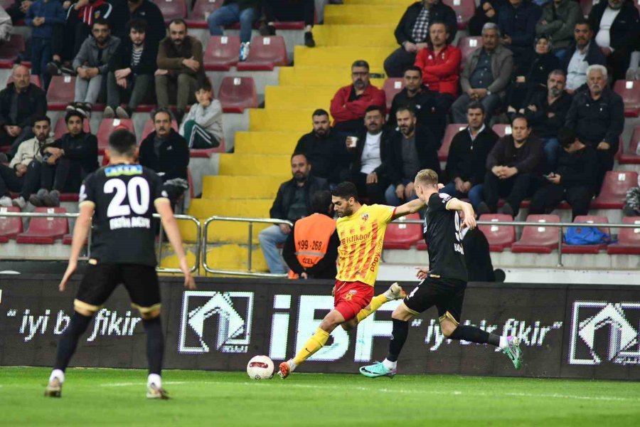 Trendyol Süper Lig: Kayserispor: 1 - Corendon Alanyaspor: 0 (maç Sonucu)