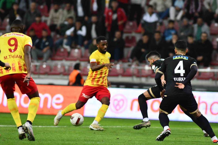 Trendyol Süper Lig: Kayserispor: 1 - Corendon Alanyaspor: 0 (maç Sonucu)