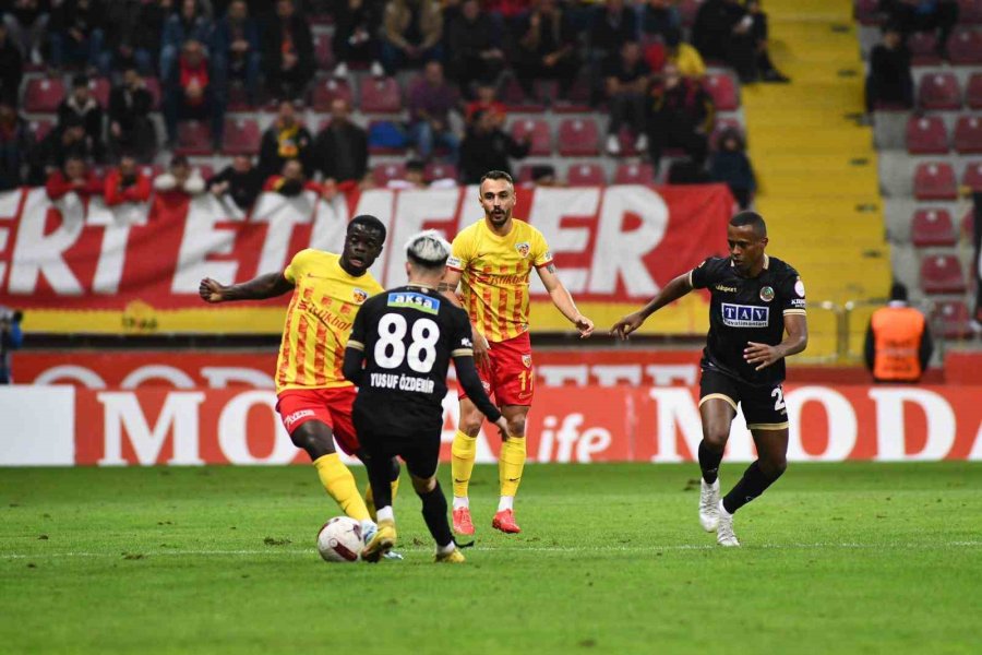 Trendyol Süper Lig: Kayserispor: 1 - Corendon Alanyaspor: 0 (maç Sonucu)