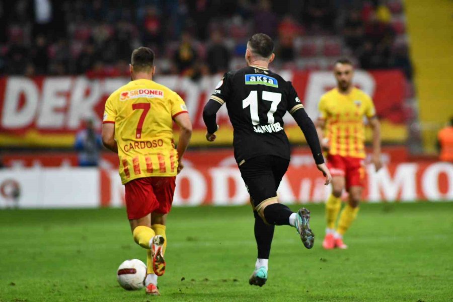 Trendyol Süper Lig: Kayserispor: 1 - Corendon Alanyaspor: 0 (maç Sonucu)