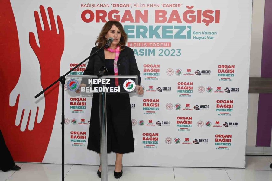 Organ Bağış Merkezinin İlk Bağışçısı Başkan Tütüncü Oldu