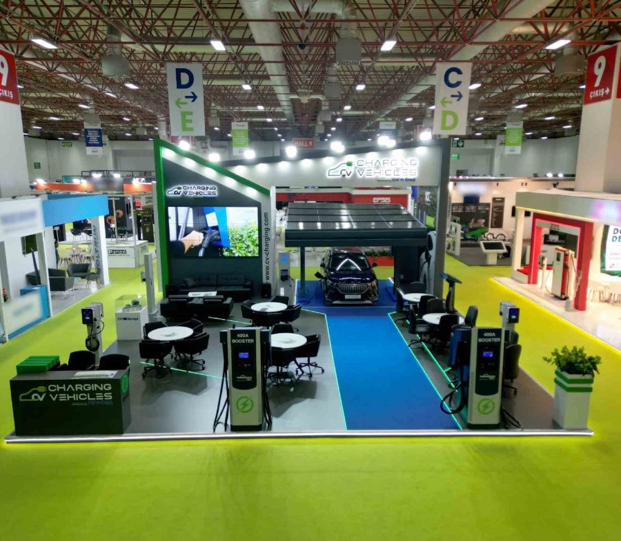 Cv Charging Vehicles, Ev Charge Show’da