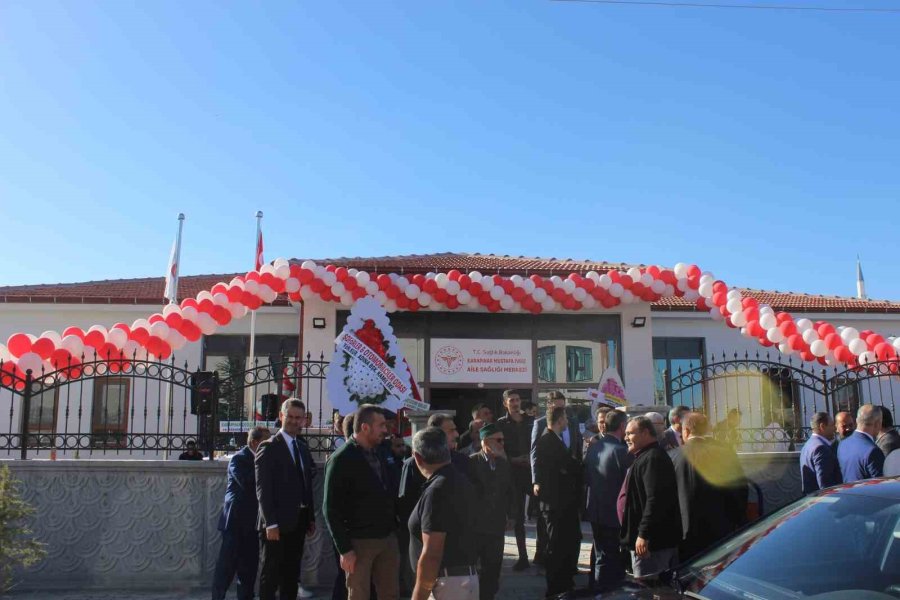 Karapınar’da Mustafa İvriz Aile Sağlığı Merkezi’nin Açılışı Yapıldı