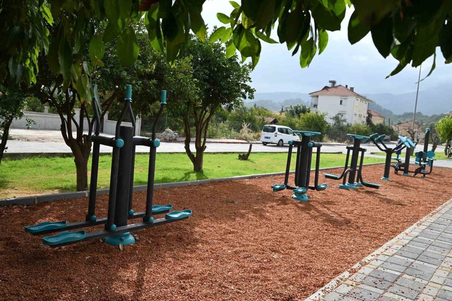 Kemer Kuzdere’ye 4 Dönümlük Modern Park