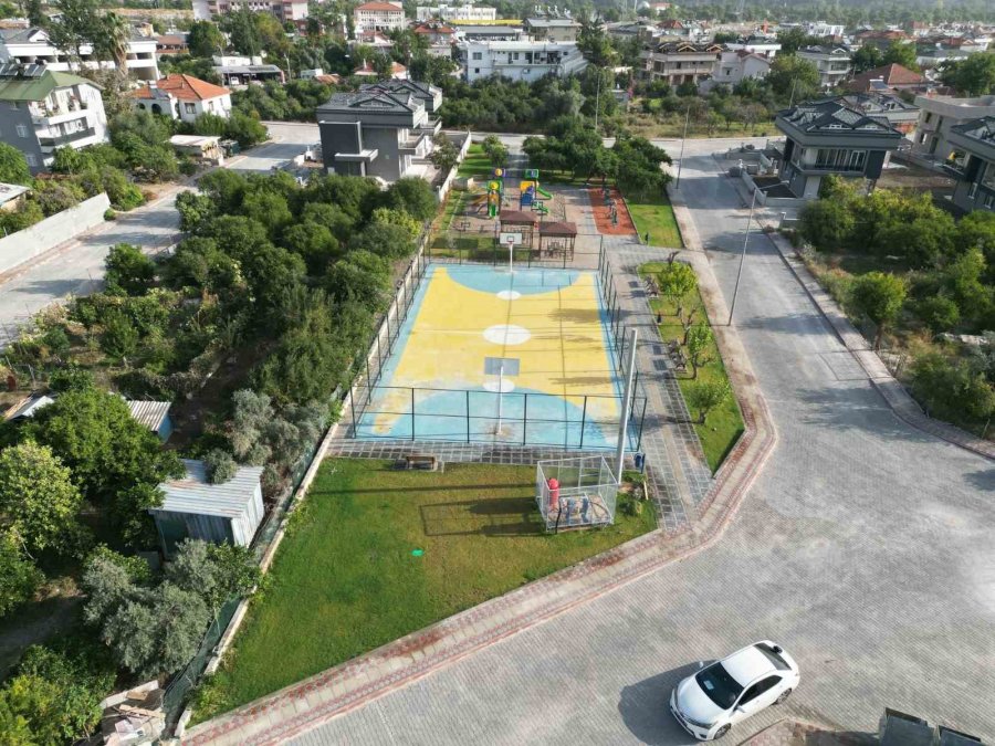 Kemer Kuzdere’ye 4 Dönümlük Modern Park