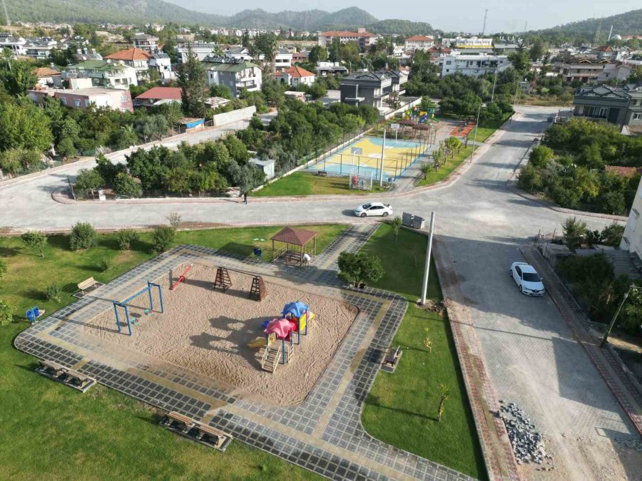 Kemer Kuzdere’ye 4 Dönümlük Modern Park