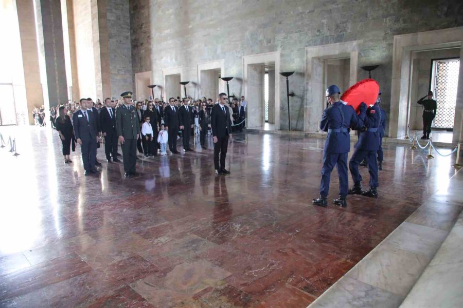 Antgiad’dan Anıtkabir Ziyareti