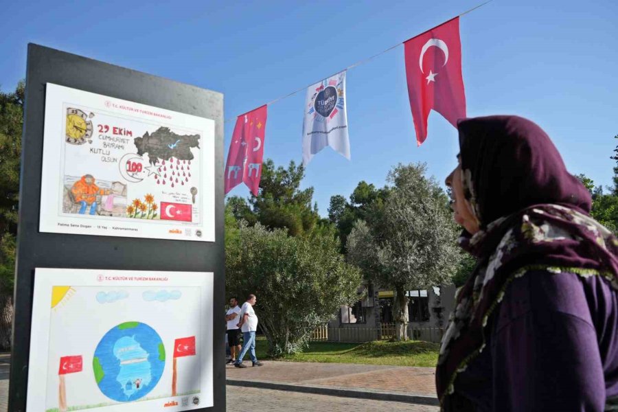 13 Yaşındaki Depremzede Fatma ’çocuğun Gözünden’ Depremi Çizerek Herkesi Hüzünlendirdi