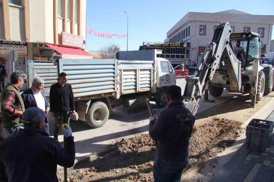 Bünyan’da Alt Yapı Nedeniyle Bozulan Yollar Yenileniyor