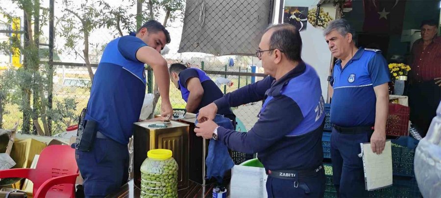 Tarsus’ta 350 Litre Sahte Zeytinyağı Ele Geçirildi