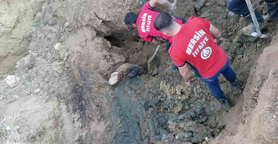 Mersin’de Su Kuyusu Açmaya Çalışan 2 Kişi Göçük Altında Kalarak Öldü