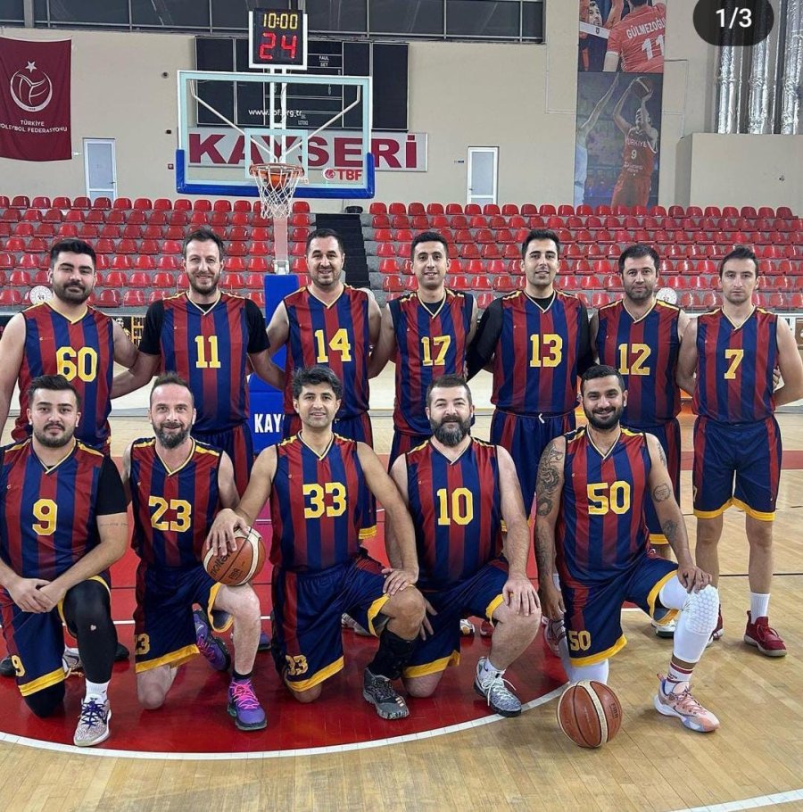 Kayseri Büyük Erkekler Basketbol Ligi’nde İlk Devre Tamamlandı