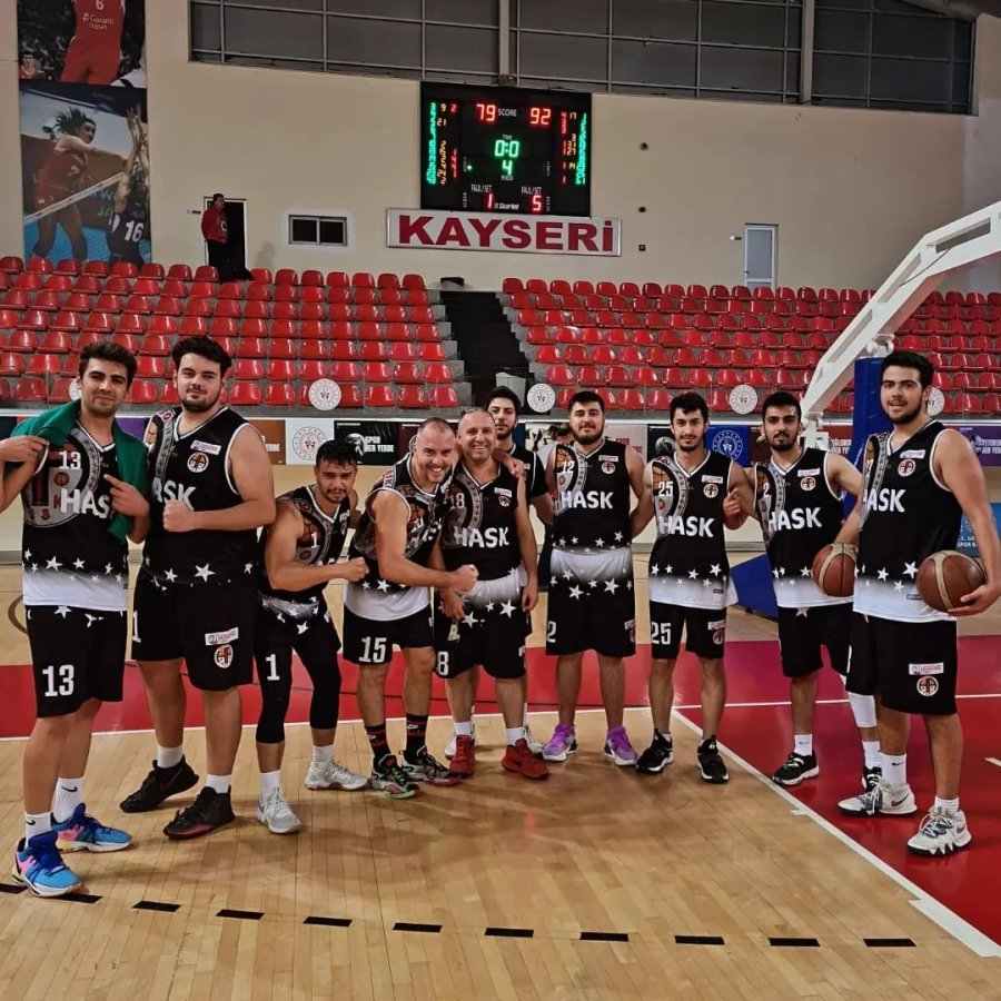 Kayseri Büyük Erkekler Basketbol Ligi’nde İlk Devre Tamamlandı