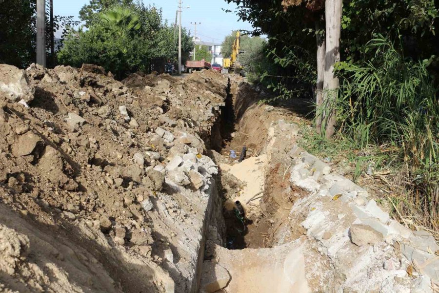 Asat’dan Serik Yukarıkocayatak Mahallesi’ne Yeni İçme Suyu Hattı