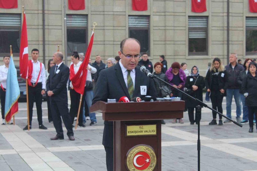 Eskişehir’de 10 Kasım Atatürk’ü Anma Töreni