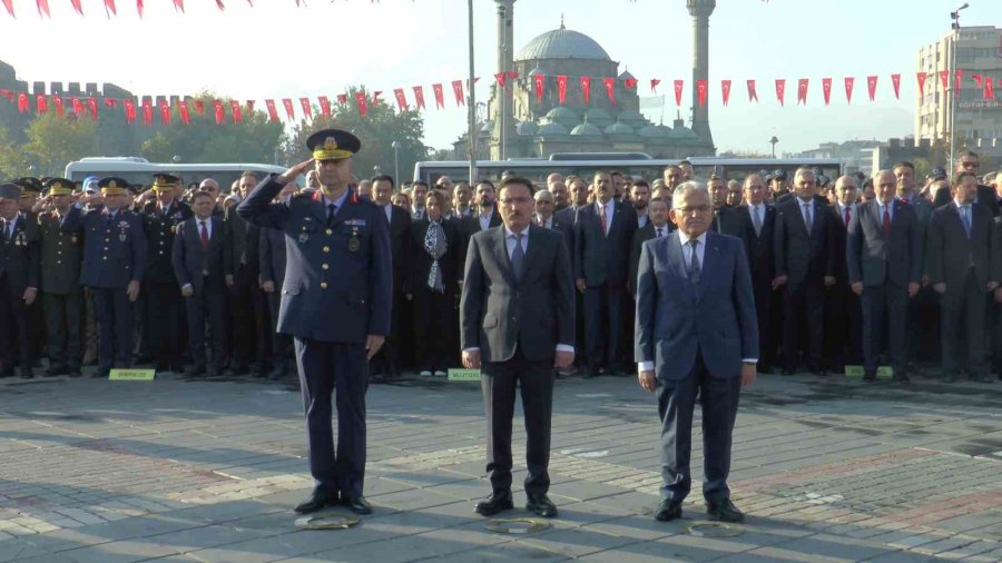 Kayseri’de 10 Kasım Töreni Düzenlendi