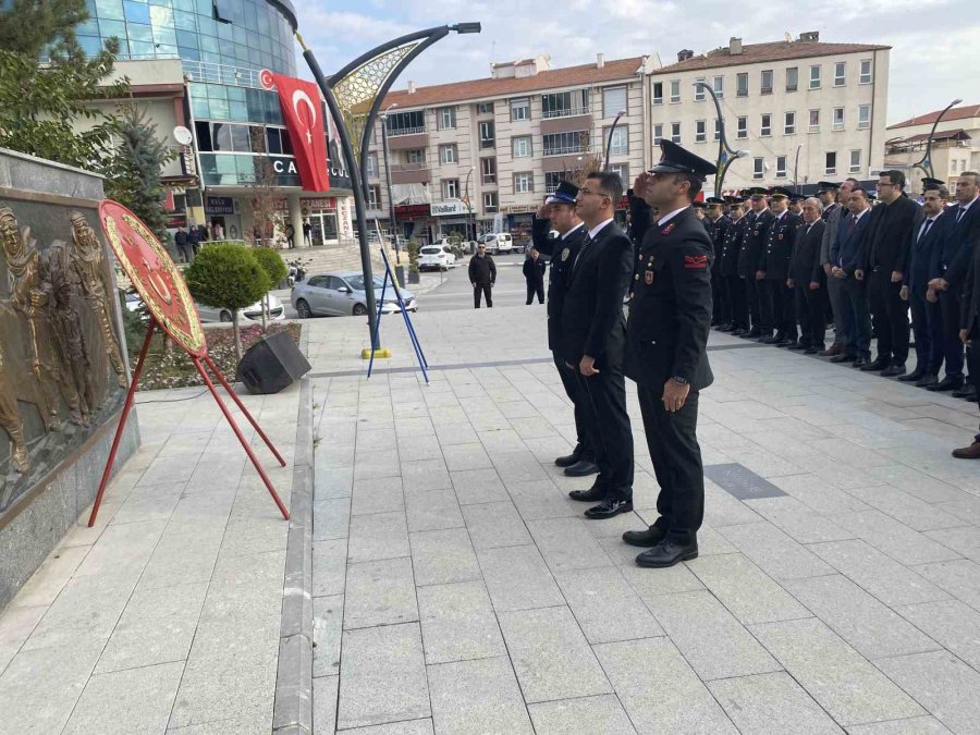 Konya’nın İlçelerinde 10 Kasım Törenleri