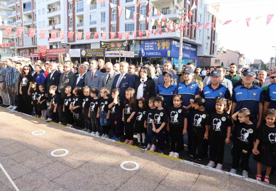 Toroslar, Atatürk’ü Özlem Ve Saygıyla Andı