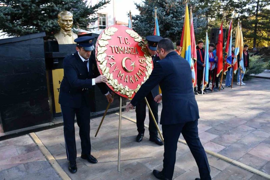 Atatürk, Tomarza’da Anıldı