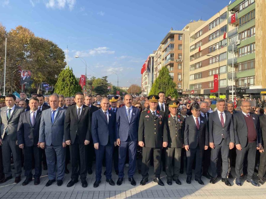 Konya’da 10 Kasım Törenleri