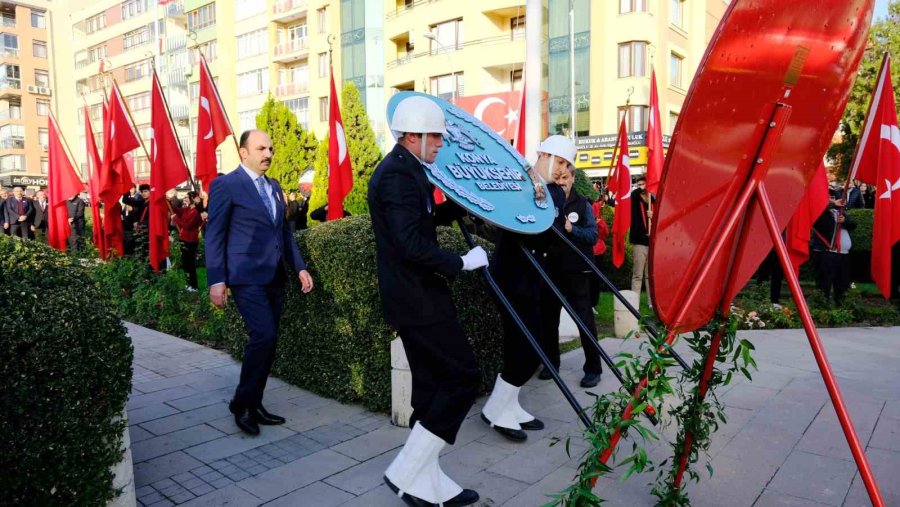 Konya’da 10 Kasım Törenleri